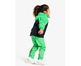 Dětská nepromokavá bunda Didriksons s fleecem Enso frog green 9