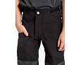 Dětské outdoorové kalhoty Didriksons Svalört black - ROSTOUCÍ 9