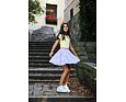 Juniorská kolová sukně Little Angel Louka - sv. fialová 6