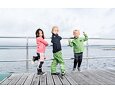 Dětské nepromokavé kalhoty Didriksons Avan algae green - ROSTOUCÍ 12 Dětské softshellové kalhoty Didriksons Lovet navy