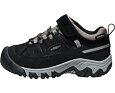 Dětské boty KEEN Targhee IV Low WP - black/steel grey 6