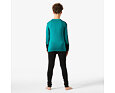 Juniorské termoprádlo Helly Hansen JR LIFA® Merino Midweight set - green 5