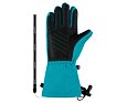 Dětské zimní rukavice Ziener Laval AS AW Jr aqua breeze - prstové 3