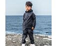 Dětské funkční kalhoty Didriksons Flox s „cordurou“ bez zateplení navy 4
