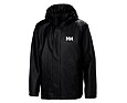 Dětská bunda do deště Helly Hansen Jr Moss jacket - black 6