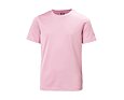 Dětské funkční UV tričko Helly Hansen Jr Tech krátký rukáv - pink lavender 4