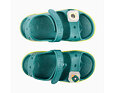 Dětské sandály Coqui Yogi jungle green / citrus + amulet astronaut 4