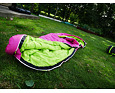Dětský spací pytel Boll Patrol Lite fuchsia růžový ROSTOUCÍ - pravý (pro leváky) 6