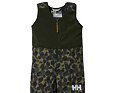 Dětské zimní kalhoty Helly Hansen K Vertical ins bib pant olive aop