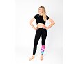 Dámské sportovní legíny Drexiss Shapes pink 2
