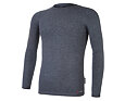 Juniorské tričko BARIDI wear Outlast® DR smyk - tm. šedý melír