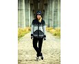 Pletené merino návleky Kama R401 tm. modrá 4