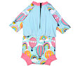 Dětské plavky/kostýmek SplashAbout Happy Nappy 3/4 rukáv Sunsuit Up & Away 2