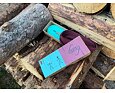 Skákací guma v setu Gumu Klasik double redwine/aqua - 2ks