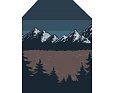 Dětský softshellový kabát Drexiss Mountains - petrol 3