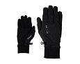 Softshellové funkční rukavice Ziener Idaho WS touch black - prstové