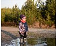 Dětská softshellová kombinéza Wamu s fleecem Lišky - tm. modrá 5