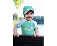 Dětská UV kšiltovka Little Angel Outlast® tenká Les - zelená 6