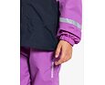 Dětská nepromokavá bunda Didriksons s fleecem Enso tulip purple 9