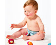 Dětské plenkové plavky Splash About Happy Nappy nastavitelné - Sunny Bear 4