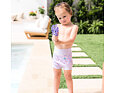 Dětské plenkové plavky Splash About Happy Nappy Lilac Spring Květiny 8