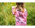 Dětská softshellová bunda Wamu s fleecem Sakury - růžová 2