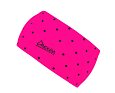 Funkční čelenka dvouvrstvá Drexiss Dot-neon pink - nezateplená
