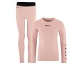 Dětské termoprádlo Craft Core set Warm Baselayer růžové
