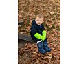 Dětské zateplené rukavice do deště Playshoes neonově zelené