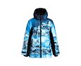 Juniorská lyžařská bunda Huppa Rainer navy pattern / black
