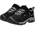 Dětské boty KEEN Targhee IV Low WP - black/steel grey 3