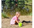 Dětská kolová sukně Little Angel Kytičky - starorůžová 5