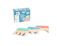 Dřevěné nástroje na písek - tvořte vzory - 3 ks BS Toys Sand Pattern Tools 2