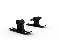 SKI set  FirstBIKE na odrážedlo 2ks 10