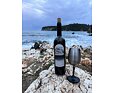 Skládací sklenička na bílé víno GSI Outdoors Glacier Stainless Nesting Wine Glass 3