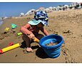Dětská UV čepice SplashAbout pirát s kšiltem Up in the Air 9 Dětské UV tričko Playshoes Dinosauři ocher - dlouhý rukáv