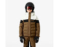 Dětská lyžařská bunda Helly Hansen JR Girl Diamond - sepia