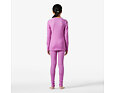 Juniorské termoprádlo Helly Hansen JR LIFA® Merino Midweight set - meta pink 5