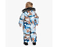 Dětská zimní kombinéza Huppa Ottis navy pattern 3