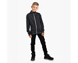 Dětská mikina s merinem Huppa Kalle dark gray 4