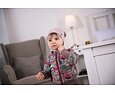 Dětská hřejivá čepice Little Angel - sv. růžový melír