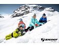 Dětské zimní kalhoty Ziener Axi Jr - black 7