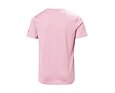 Dětské funkční UV tričko Helly Hansen Jr Tech krátký rukáv - pink lavender 5