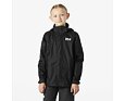 Dětská nepromokavá bunda Helly Hansen Jr Loke - black SBALITELNÁ