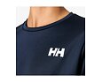Dětské funkční UV tričko Helly Hansen Jr Tech LS Crew dlouhý rukáv - navy 3
