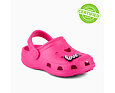 Dětské sandály Coqui Big frog lt. fuchsia + amulet