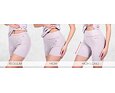Dámské UV šortky BARIDI wear HIGH LONG Outlast® tenké - pearl 6