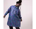 Festivalové poncho pro dospělé Mac in a Sac neon jazz 18