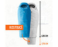 Dětský rostoucí spací pytel Deuter Starlight reef-slateblue do 170 cm