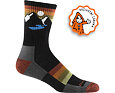 Funkční ponožky s merinem Darn Tough Sunset Ridge Lightweight with Cushion - charcoal